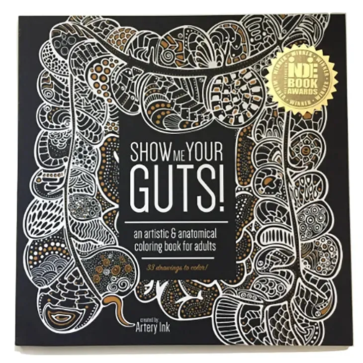 Show Me Your Guts! Coloring Book