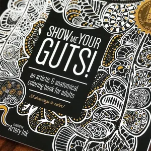 Show Me Your Guts! Coloring Book