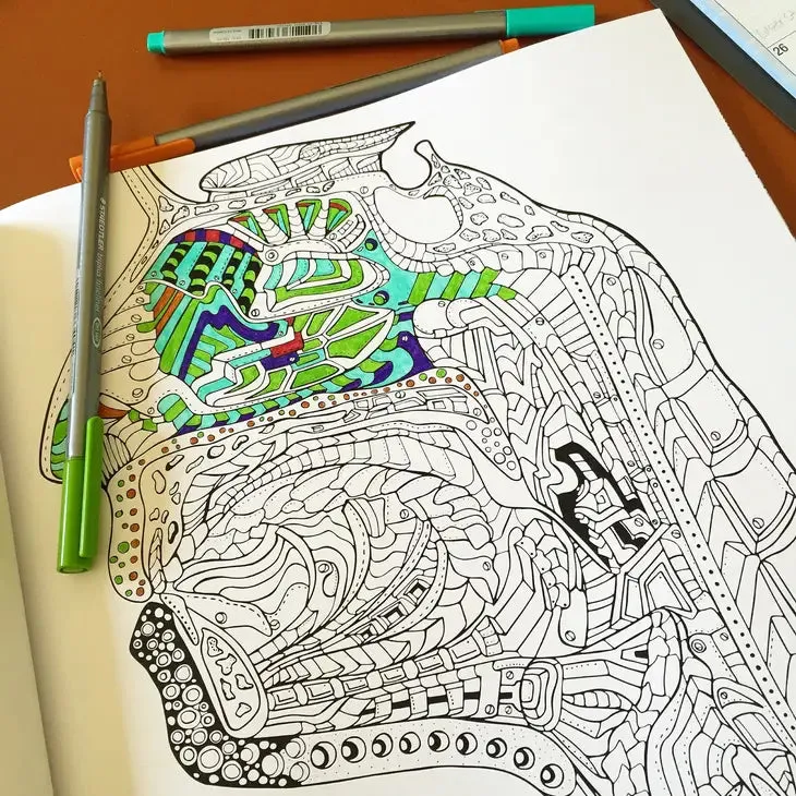 Show Me Your Guts! Coloring Book