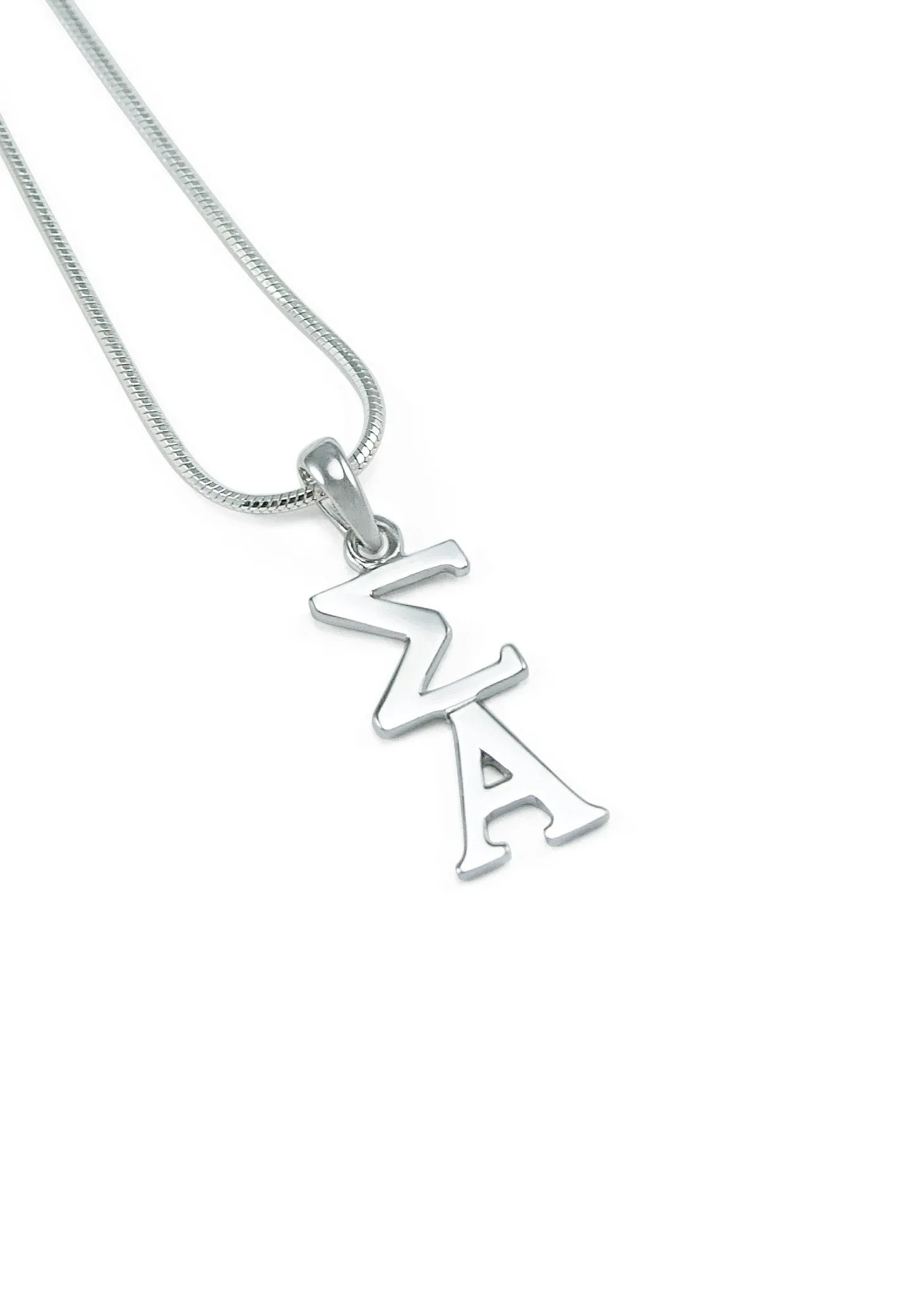 Sigma Alpha Sterling Silver Lavaliere