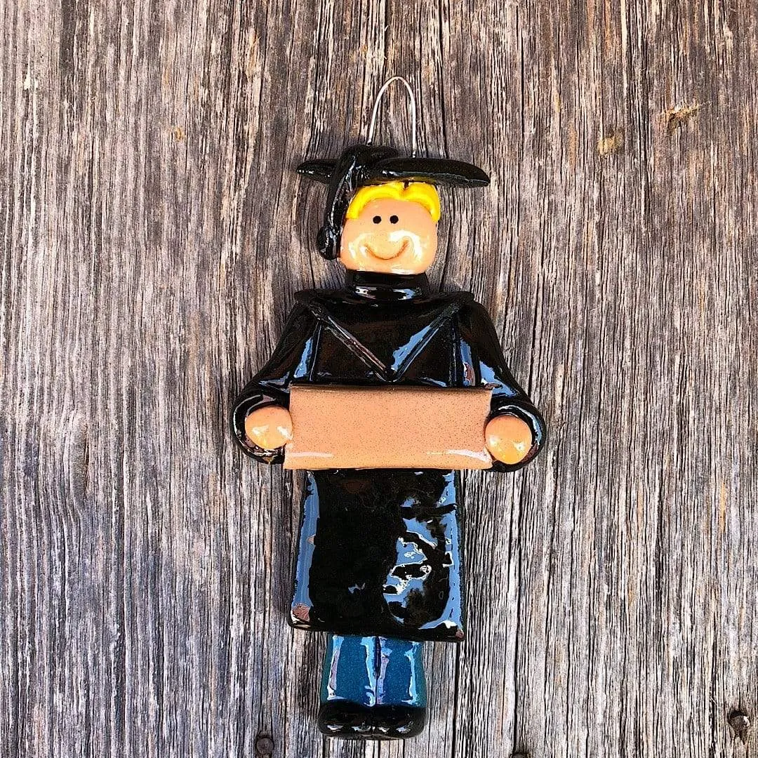 Solid Black Gown Graduate