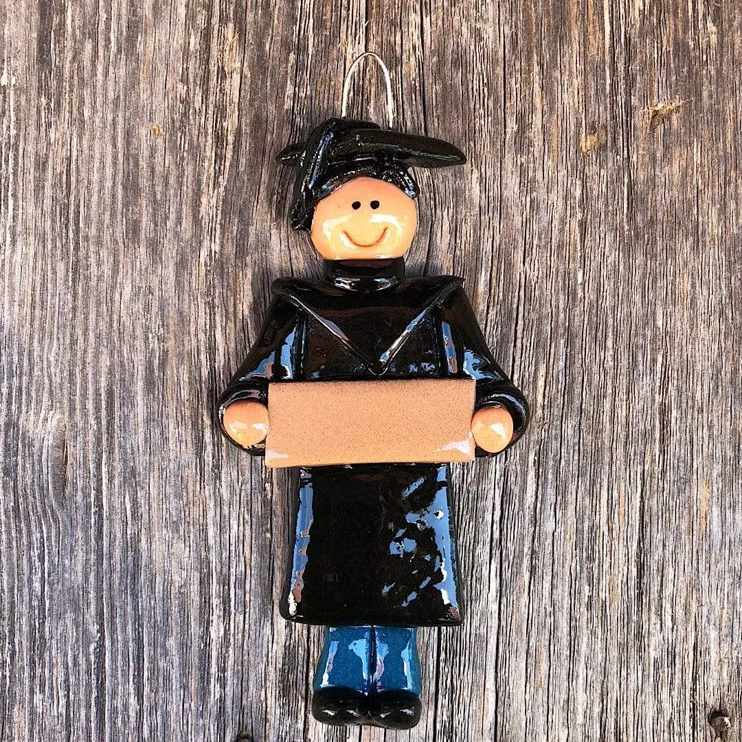Solid Black Gown Graduate