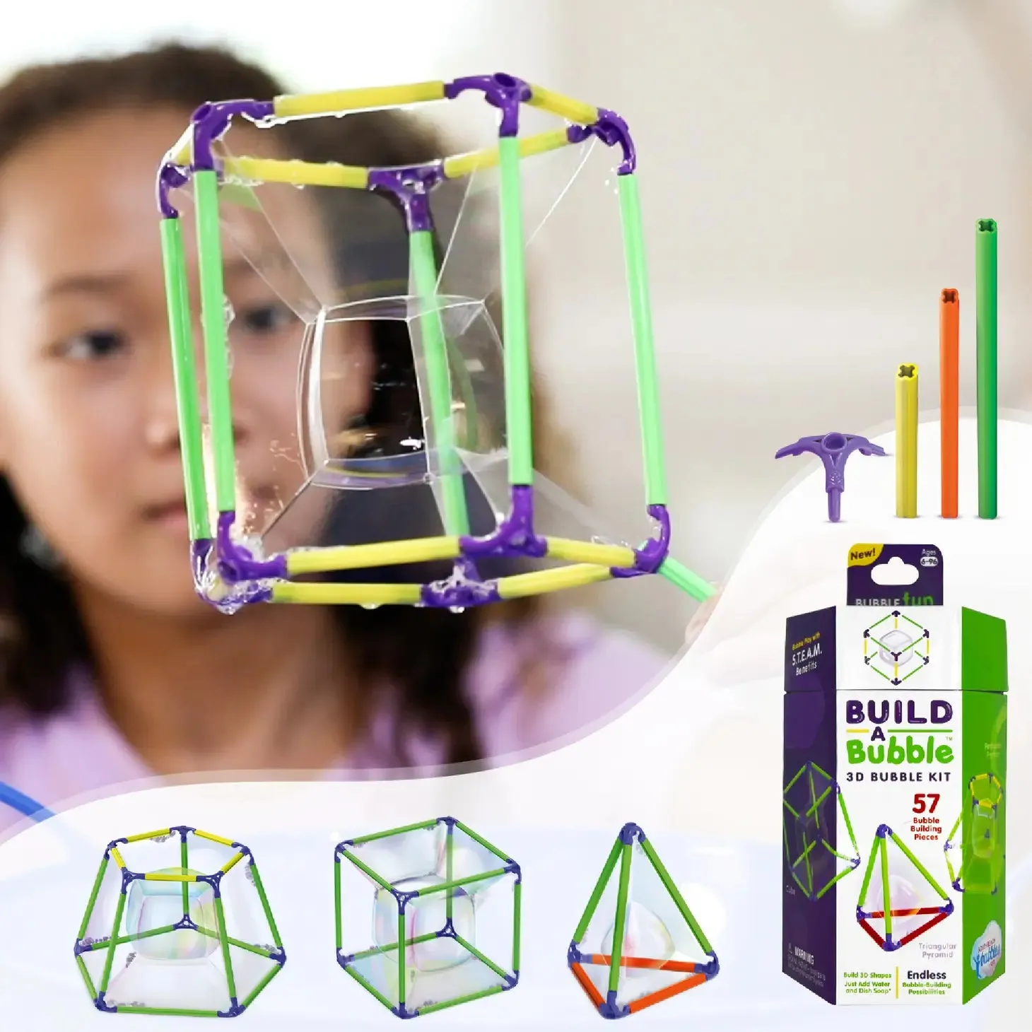 South Beach Bubbles Build-a-Bubble: 3D Bubble Kit