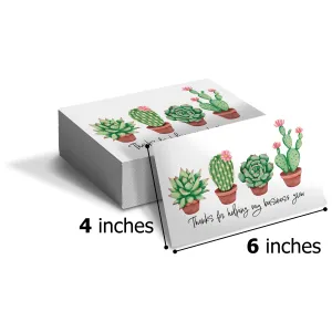 Succulent Insert Cards