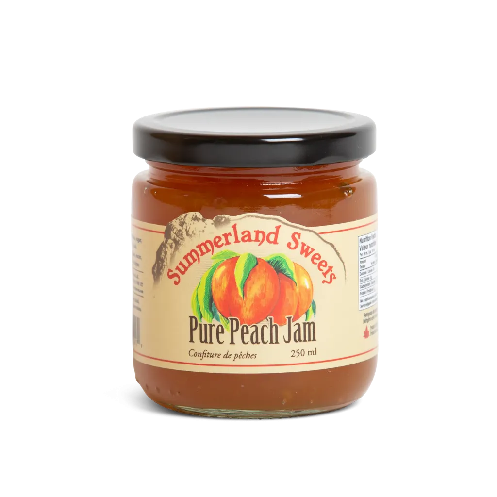 Summerland Sweets Peach Jam
