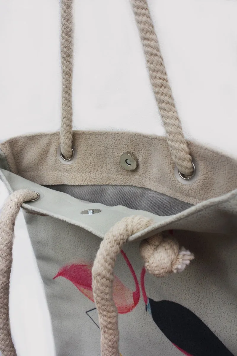 Tote Bag - Flamingos