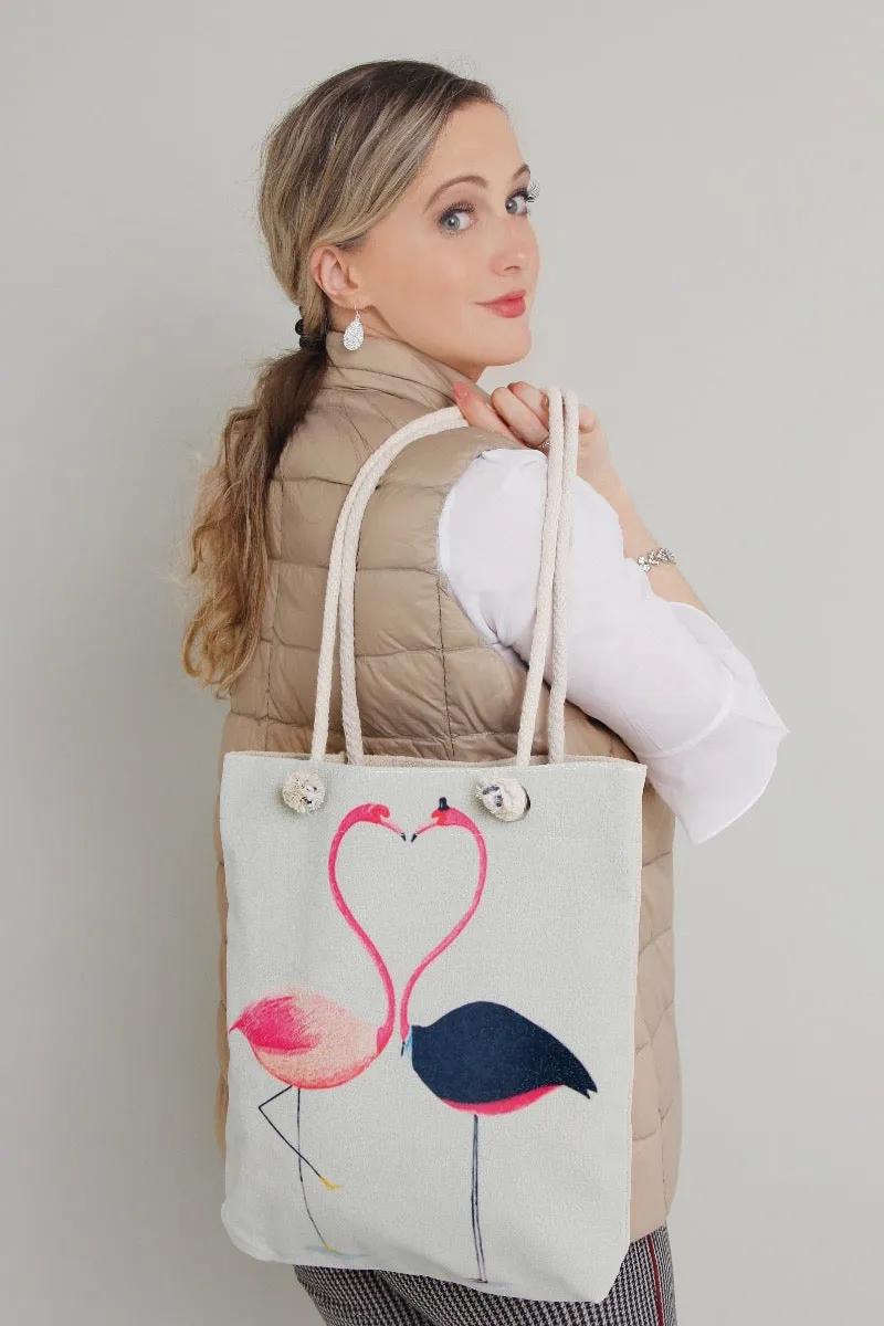 Tote Bag - Flamingos