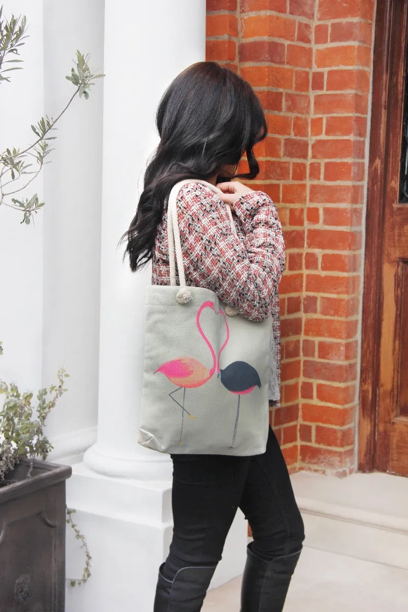 Tote Bag - Flamingos