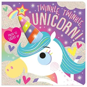 TWINKLE TWINKLE UNICORN! - FLASHING LIGHT BOARD BOOK