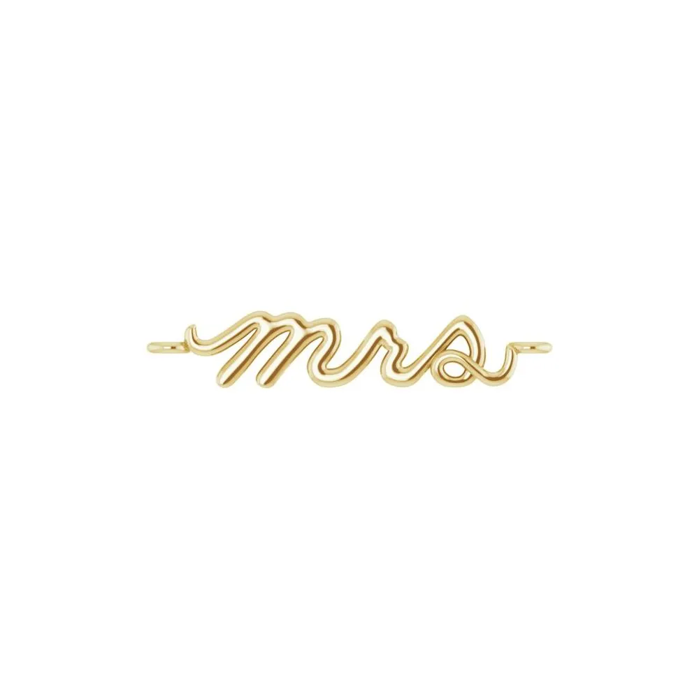 Yellow Gold Permanent Bracelet 'Mrs' Link 2002070:101:S