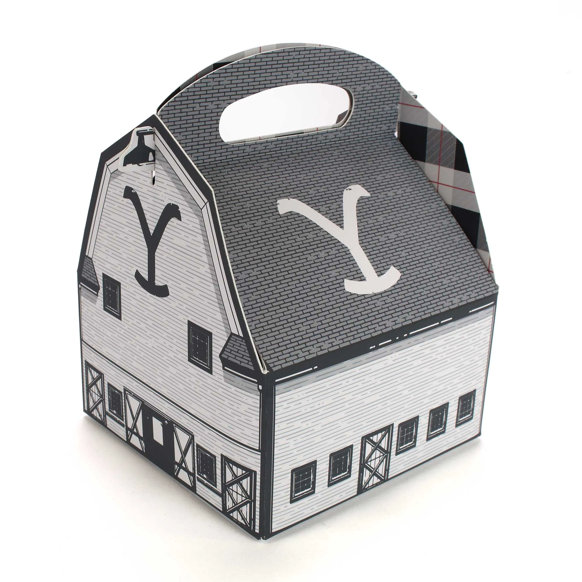 Yellowstone Barn Favor boxes (Set of 8)