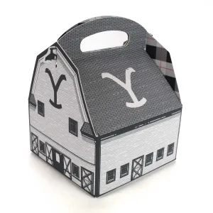 Yellowstone Barn Favor boxes (Set of 8)