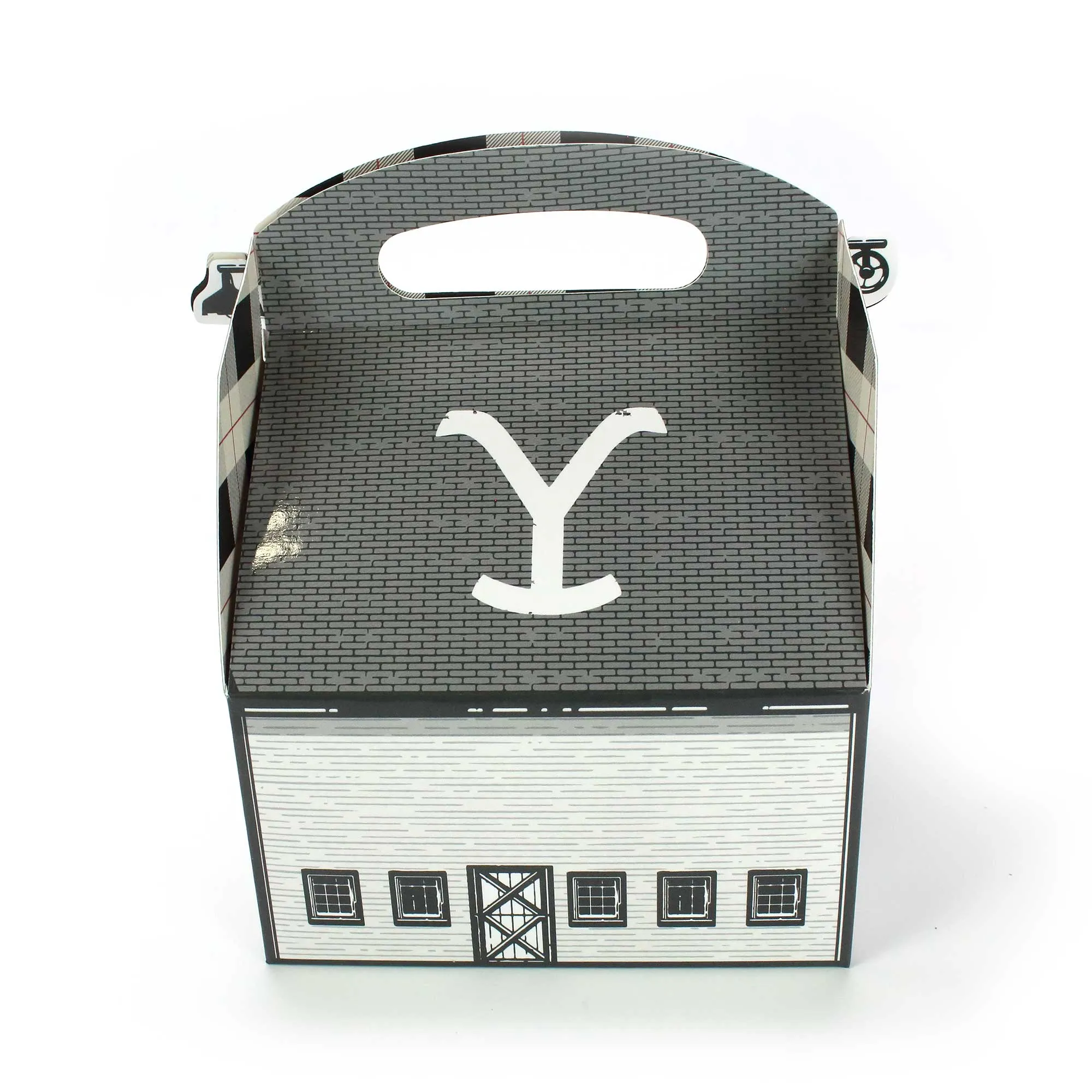 Yellowstone Barn Favor boxes (Set of 8)