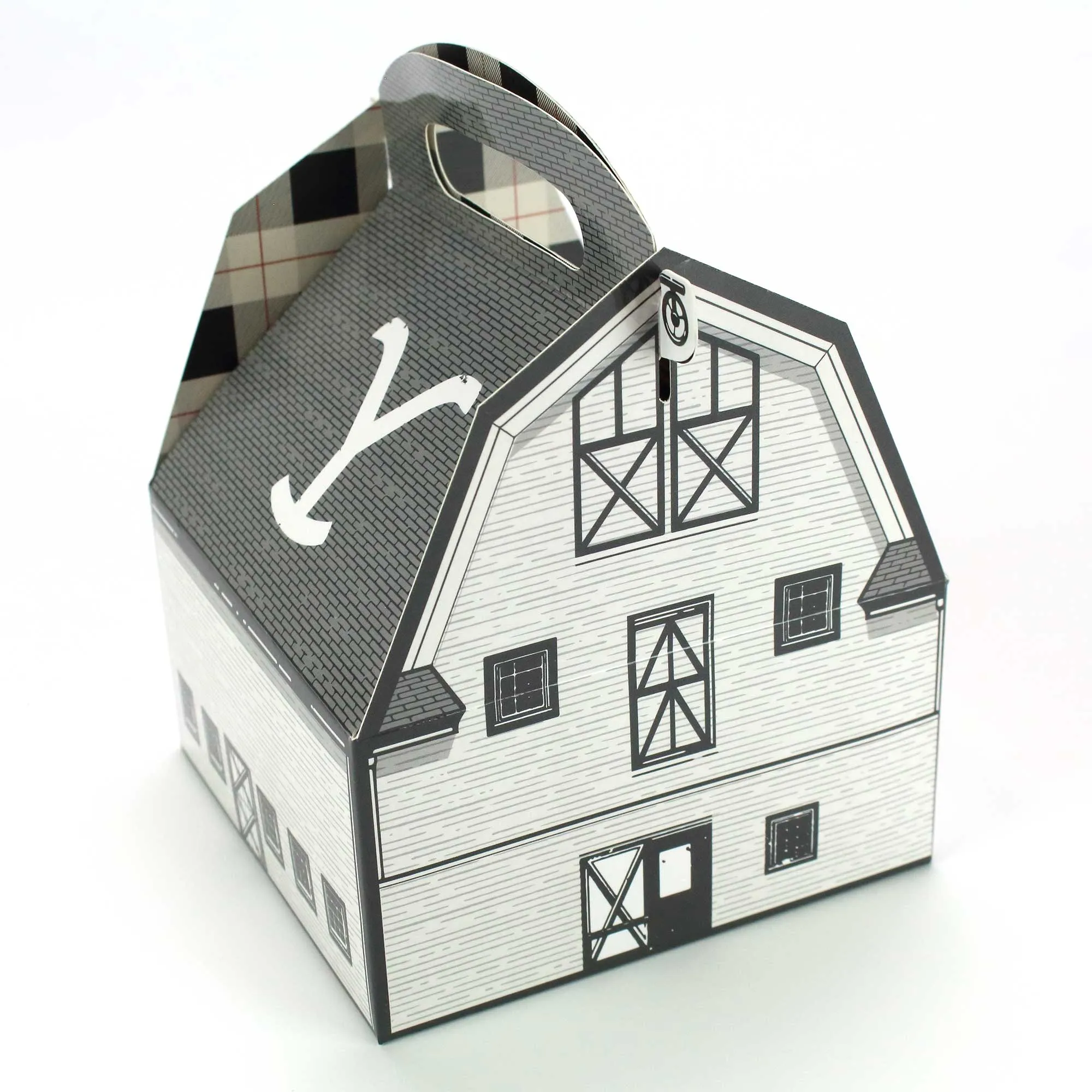 Yellowstone Barn Favor boxes (Set of 8)