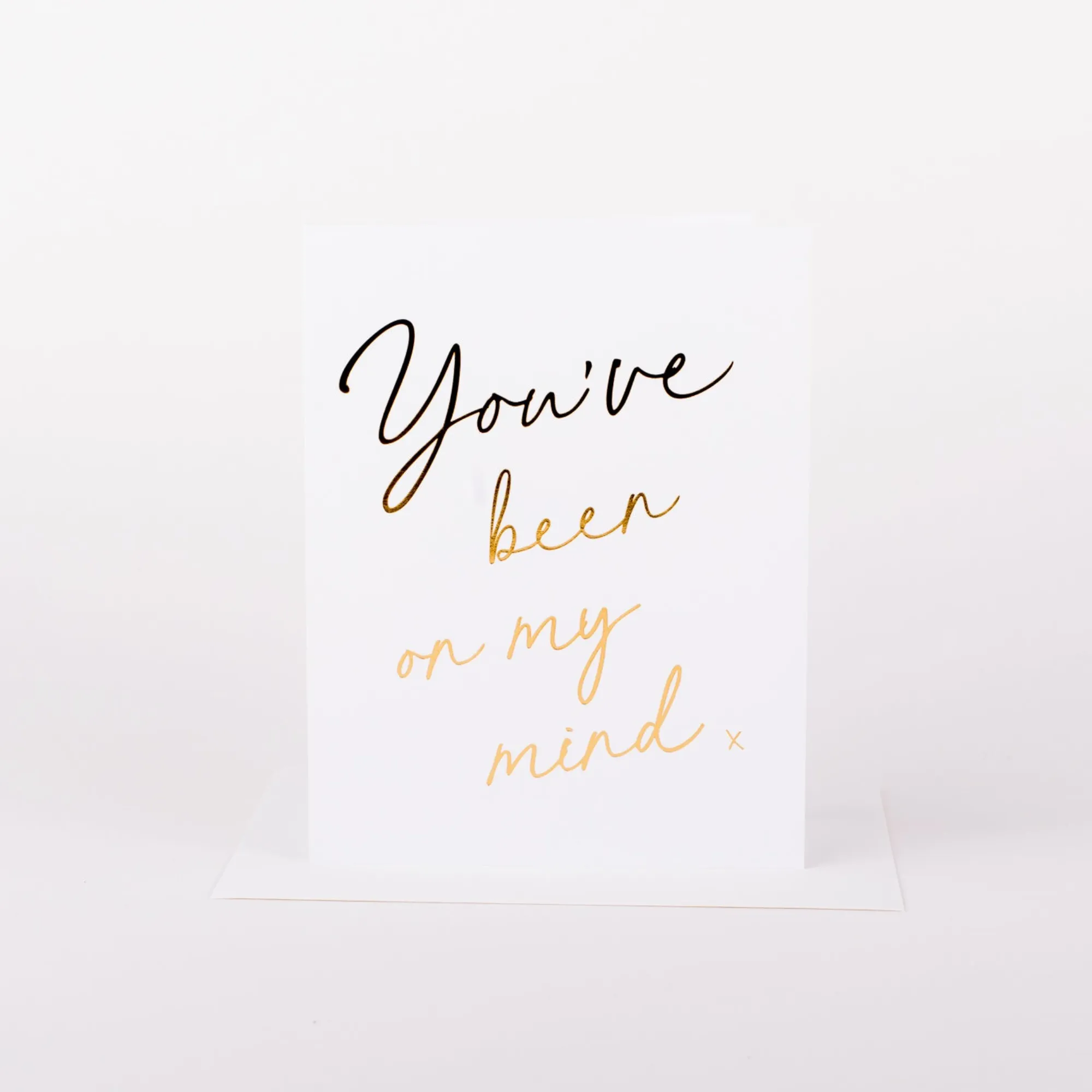 You've Been On My Mind Card