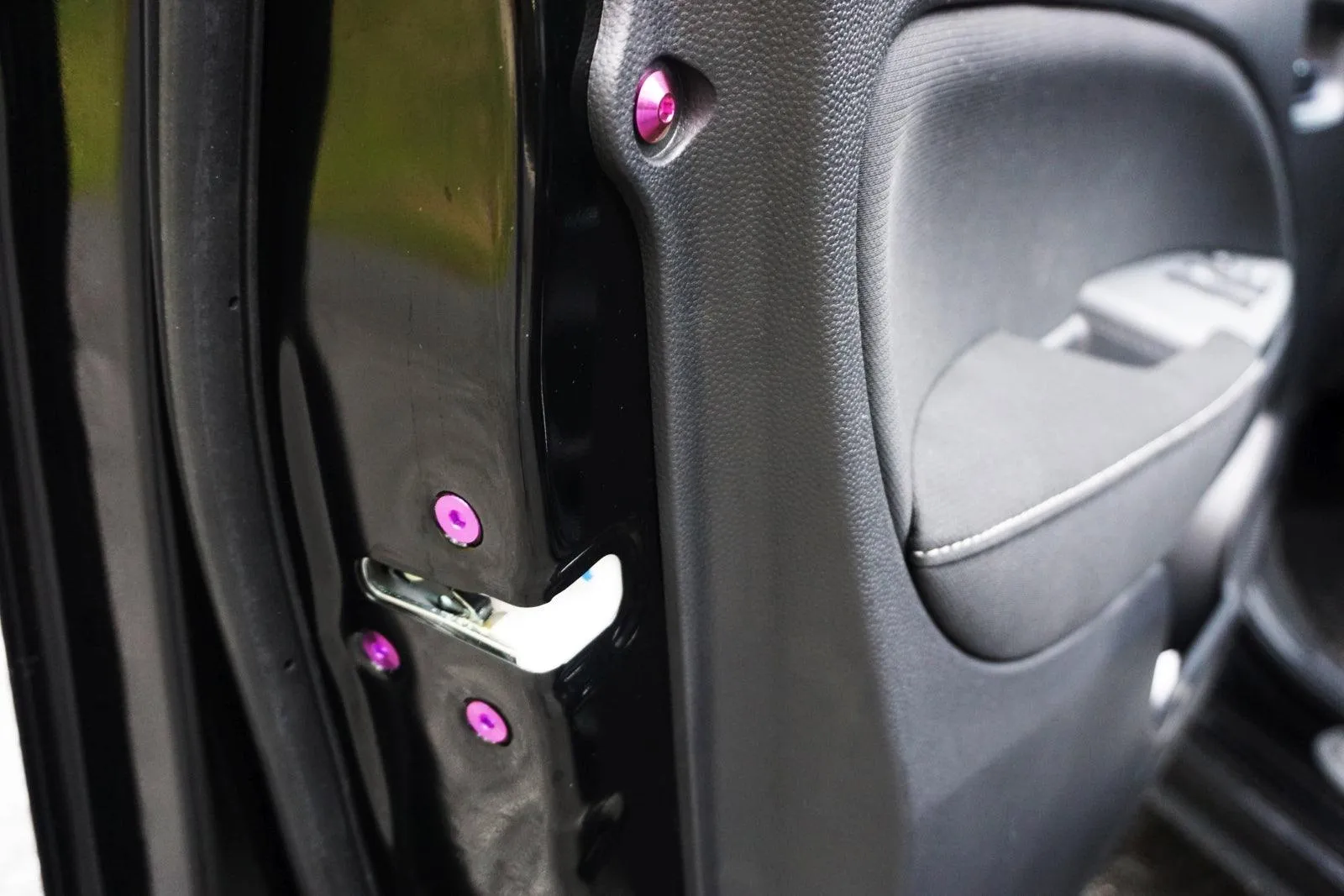 ZSPEC "Door Jams & Trunk-Area" Dress Up Bolts® Fastener Kit for '23  Mitsubishi Mirage, Titanium